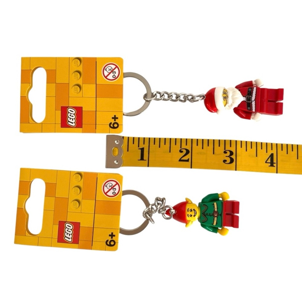 Lego Happy Santa Elf Key Chain Set - Picture 4 of 8